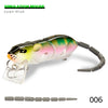 Hunthouse Mouse Rat Lure Pike Fishing Swim Crank Bait