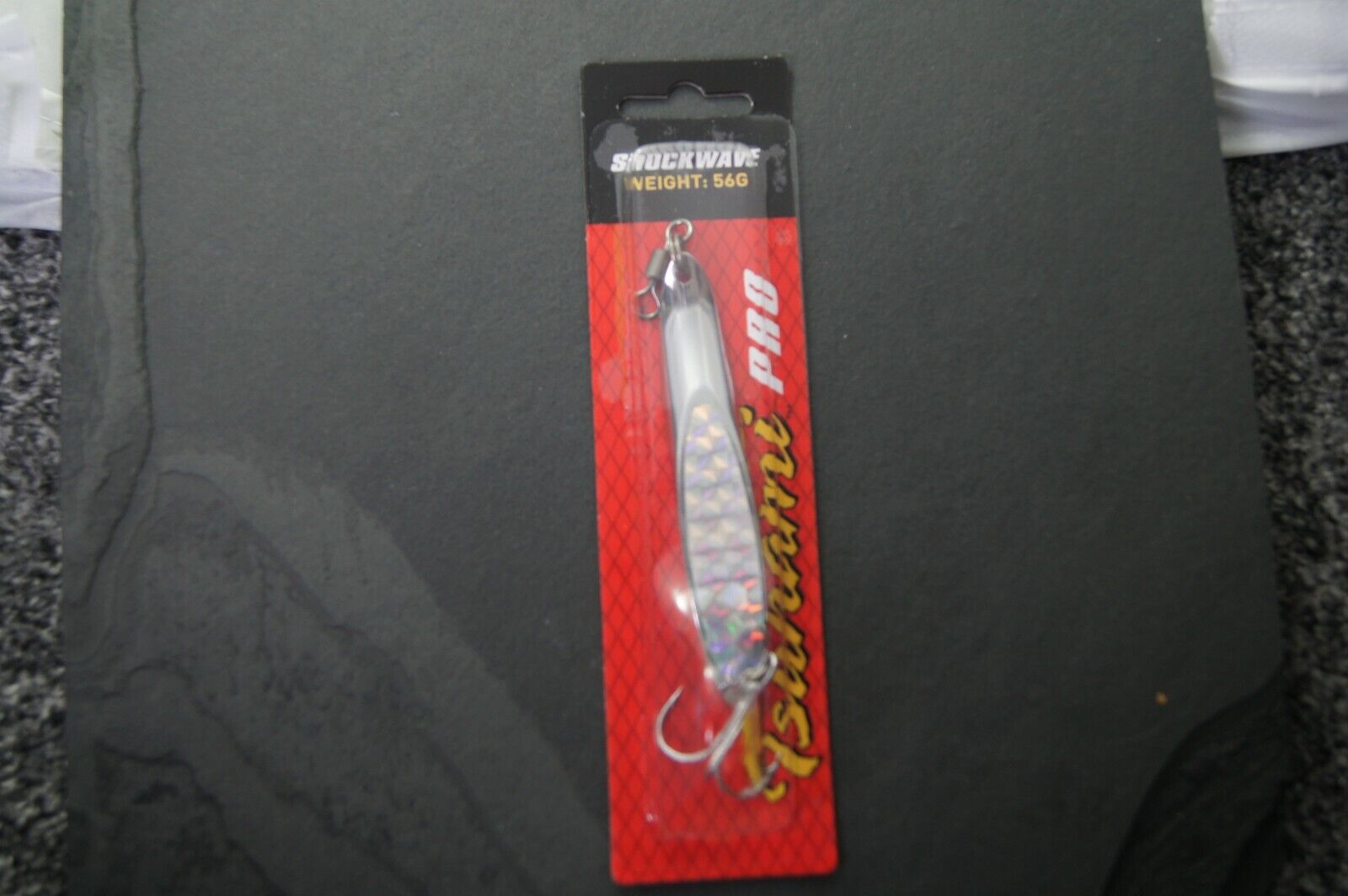 Tsunami Shockwave Silver Holo, Sea Bass, Pollock, Mackerel