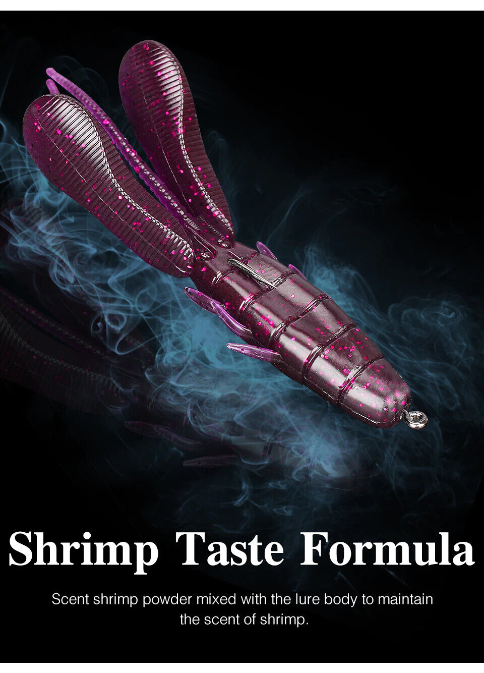 Tsurinoya Crayfish Soft Lure, Pike, Perch, Zander