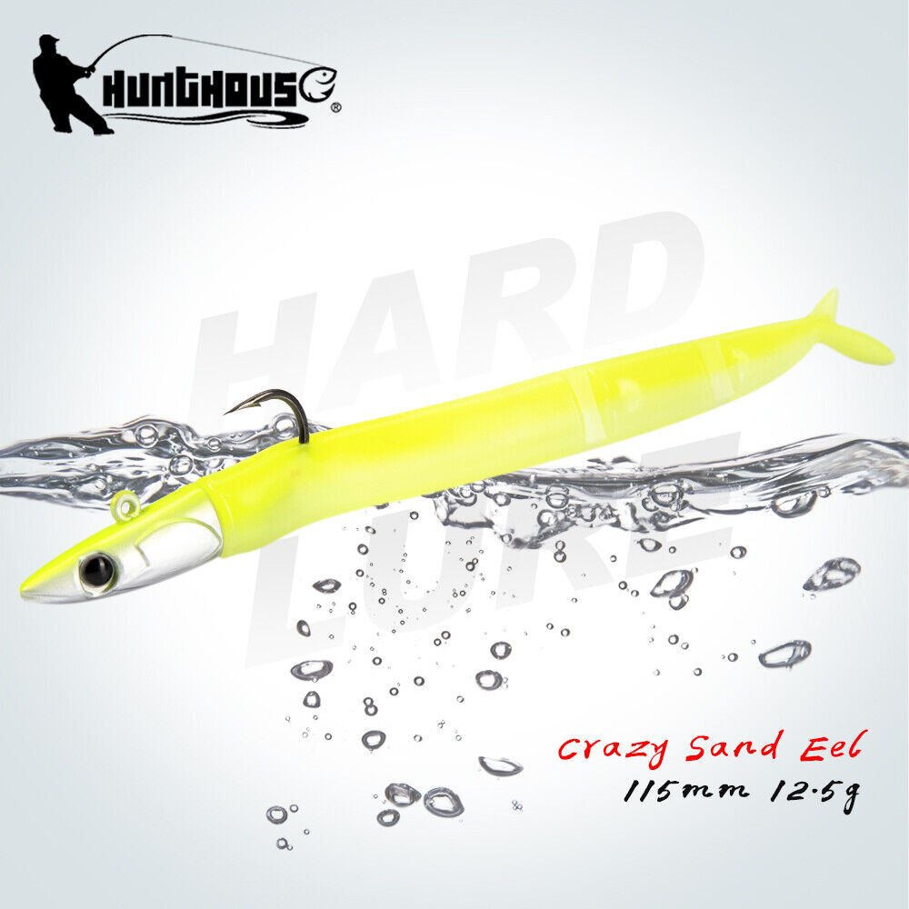 Hunthouse Crazy Eel, Sea Bass, Pollock, Cod, Pike, Zander, Perch
