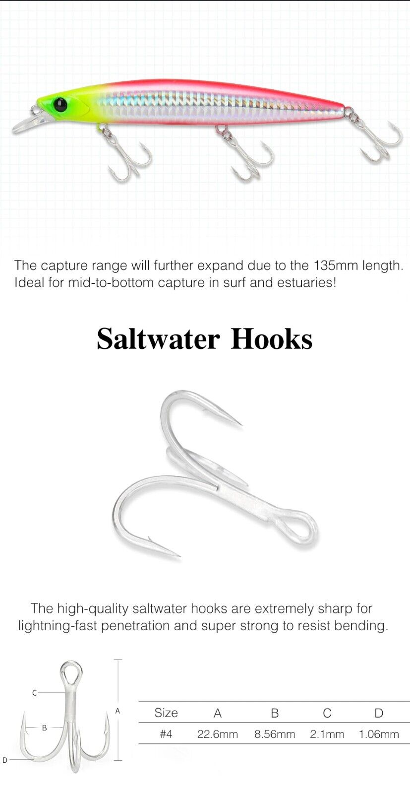 Tsurinoya DW109 Sinking Minnow