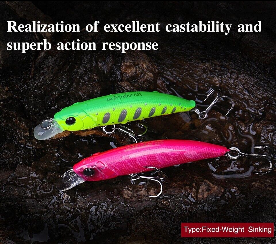 Tsurinoya DW107 Intruder Sinking Minnow