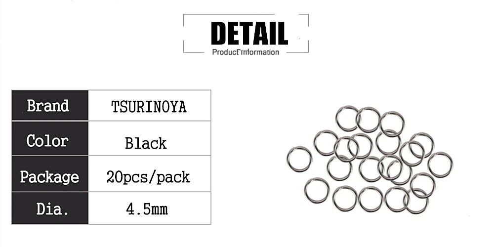 Tsurinoya Split Rings