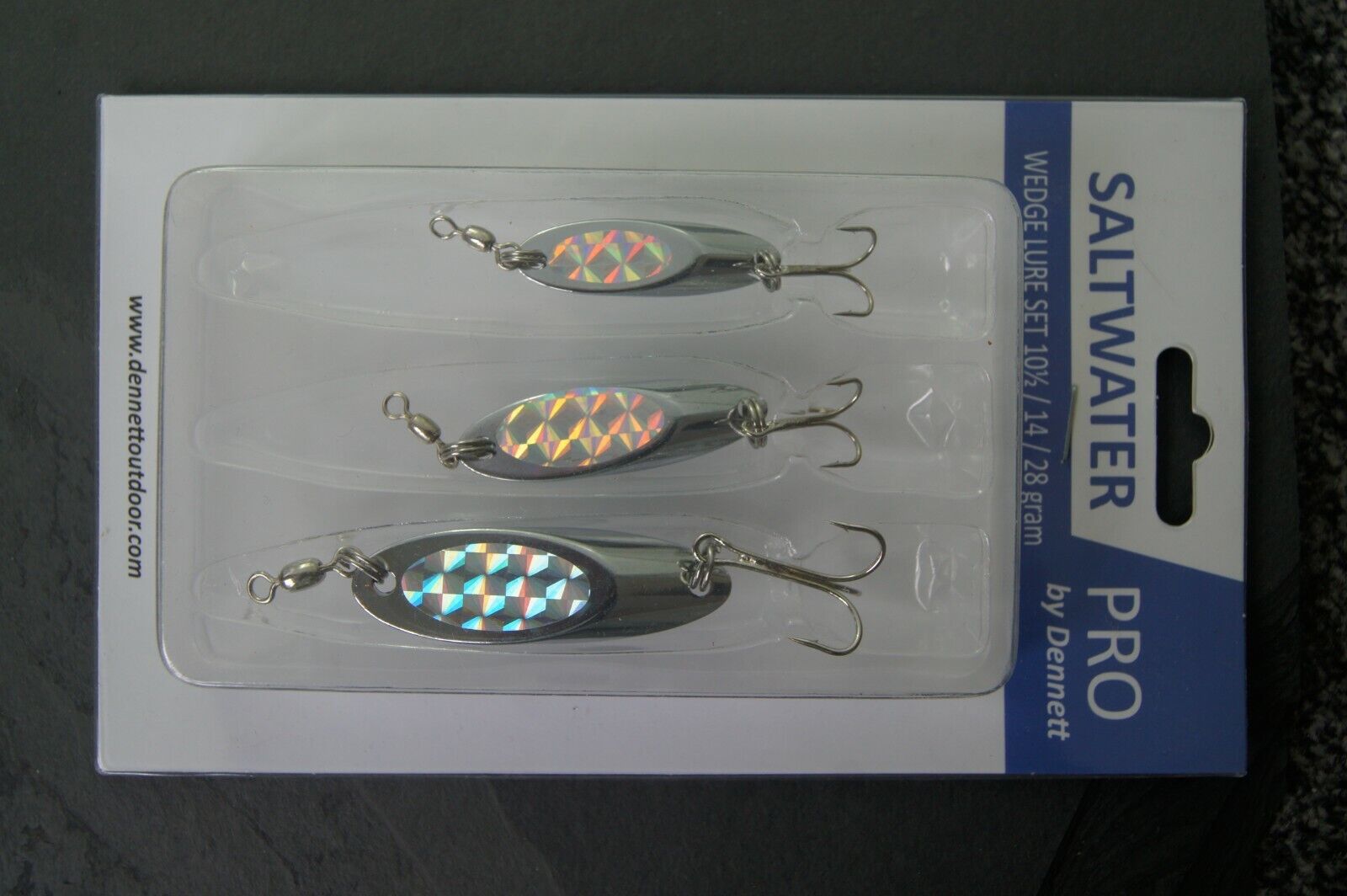 Saltwater Pro Casting Wedges 3 Pack Sea Lure, Mackerel, Pollock, Sea Bass