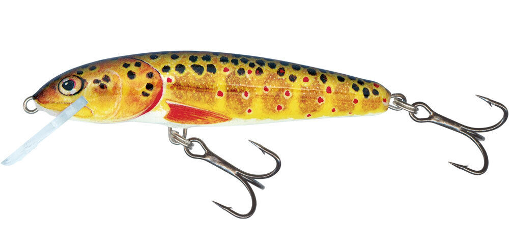 Salmo Minno Crank Bait Floating Perch, Pike, Chubb