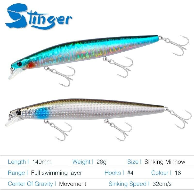 Tsurinoya DW92 Stinger Sinking Minnow