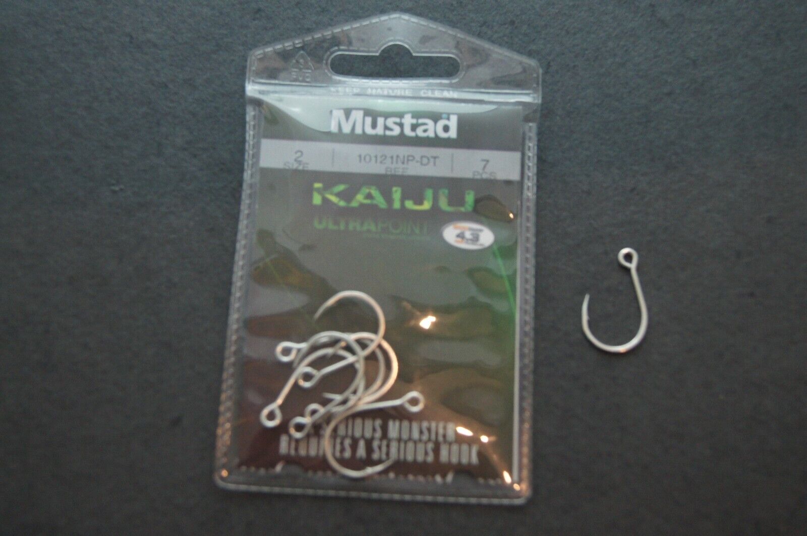 Mustad Kaiju Inline Single Lure Hook