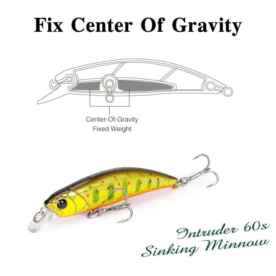 Tsurinoya DW107 Intruder Sinking Minnow