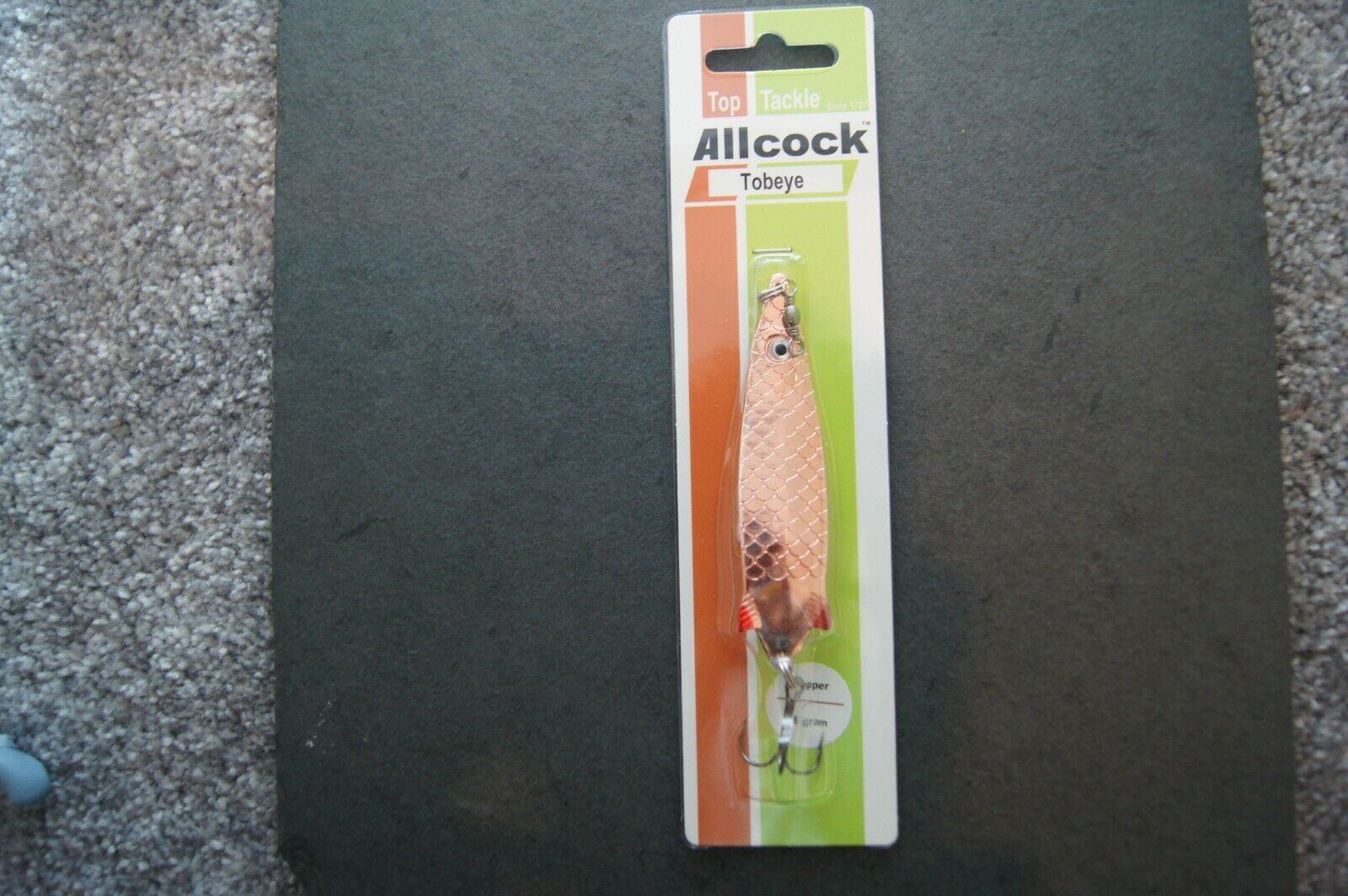 Allcock Tobeye Spinner, Lure, Salmon, Trout, Pike, Perch, Sea Bass, Pollock