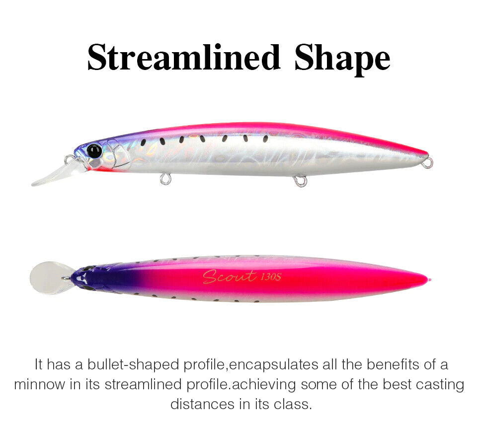 Tsurinoya DW112 Scout Sinking Minnow
