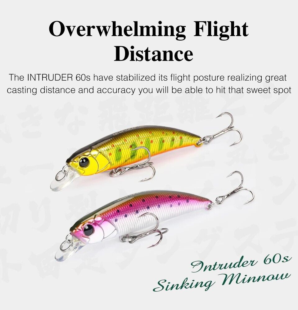 Tsurinoya DW107 Intruder Sinking Minnow