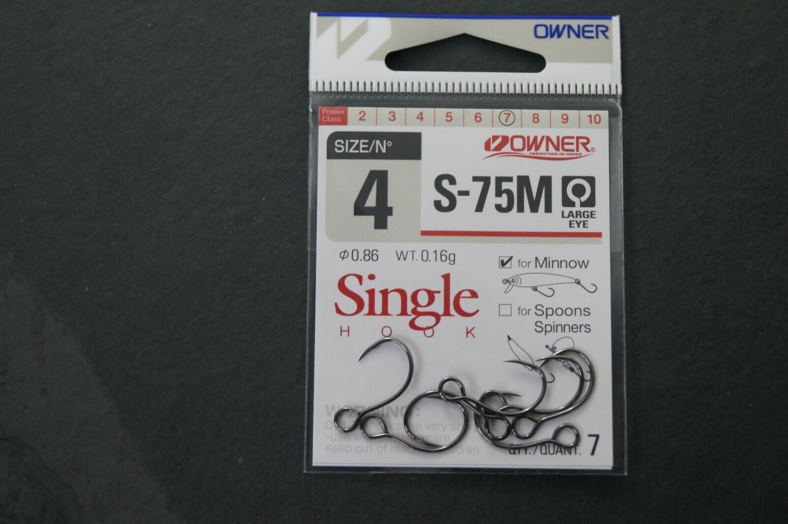 Owner S-75 Single Lure Hook