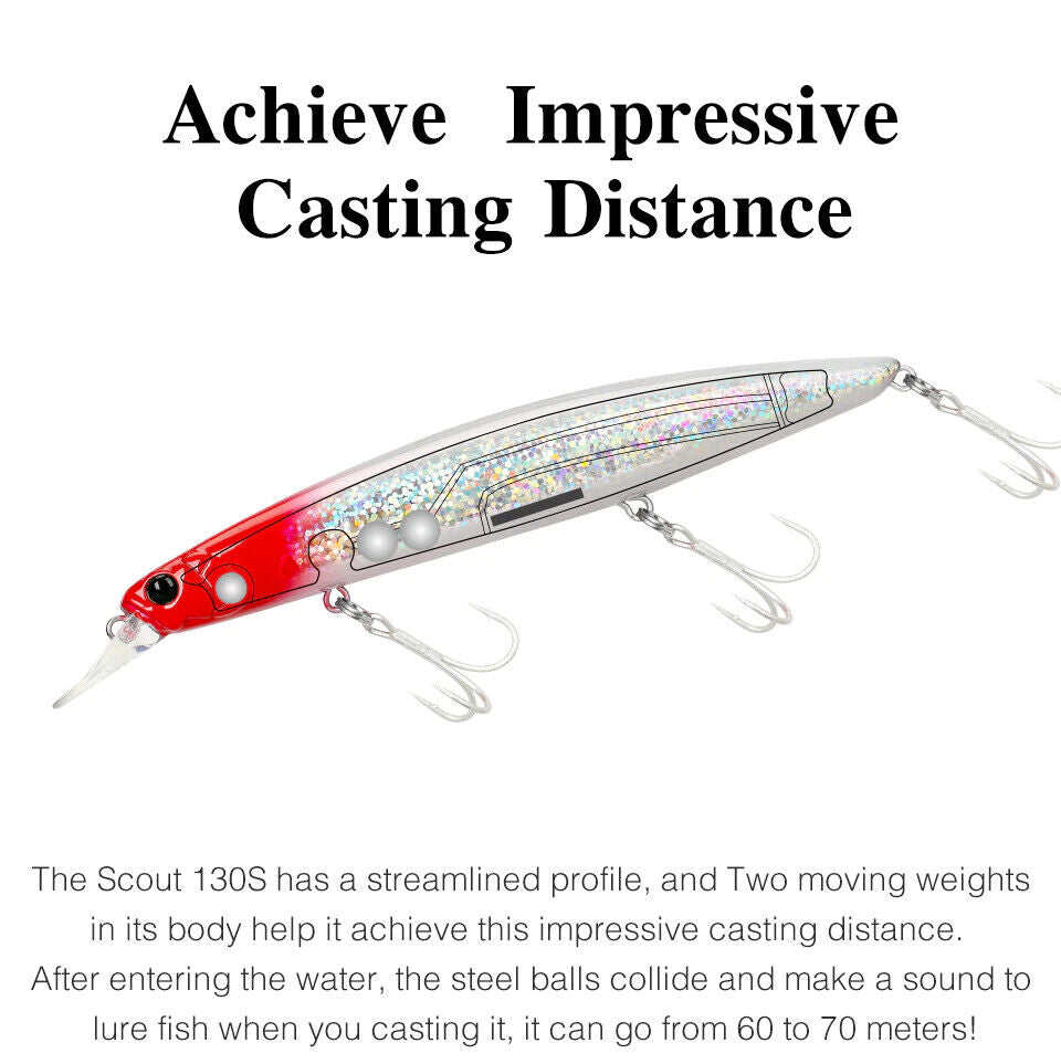 Tsurinoya DW112 Scout Sinking Minnow